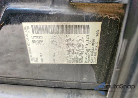 2010 Nissan Altima Base from USA, damaged, VIN 1N4AL2AP7AN501125